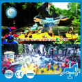 Children fairground rides kids shooting games shark island ride for sale